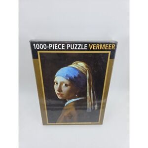Johannes Vermeer Girl with a Pearl Earring 1000 Piece Jigsaw Puzzle Art New